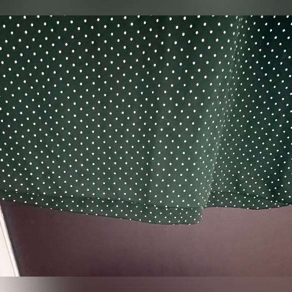 Vintage 70s Bib Front Tie Back Prairie Long Sleeve Maxi Dress - Picture 13 of 14